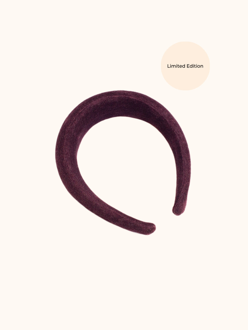 Deep Plum Velvet Kringerl