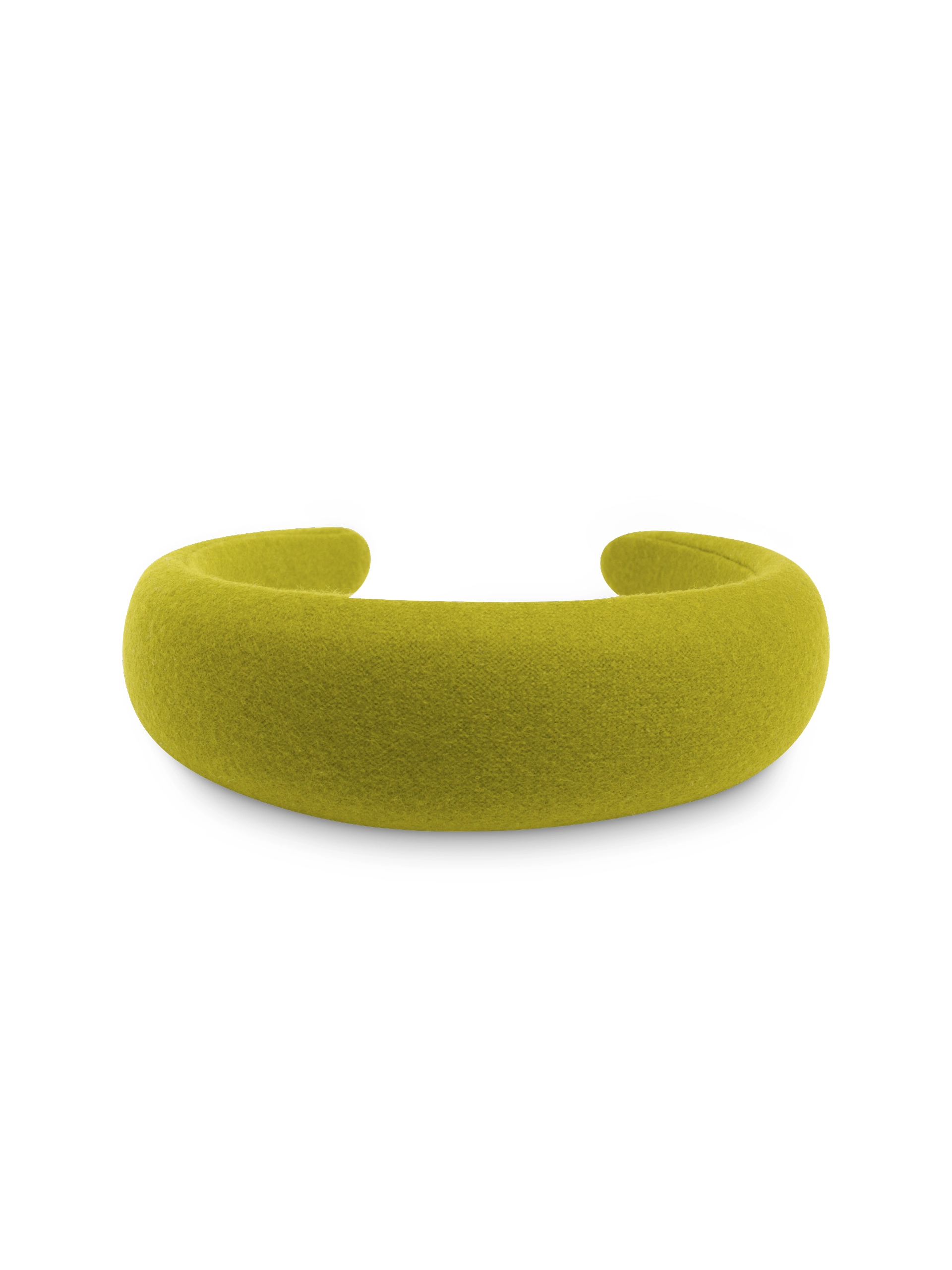 Lady-in-lime-Kipferl-Haarreifen-Merino-weiß