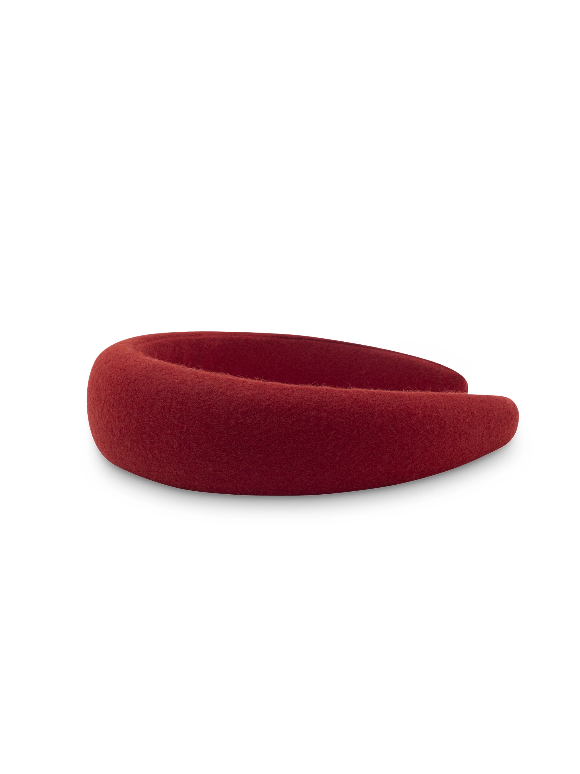 Retro Red Loden Kipferl 3 wieß