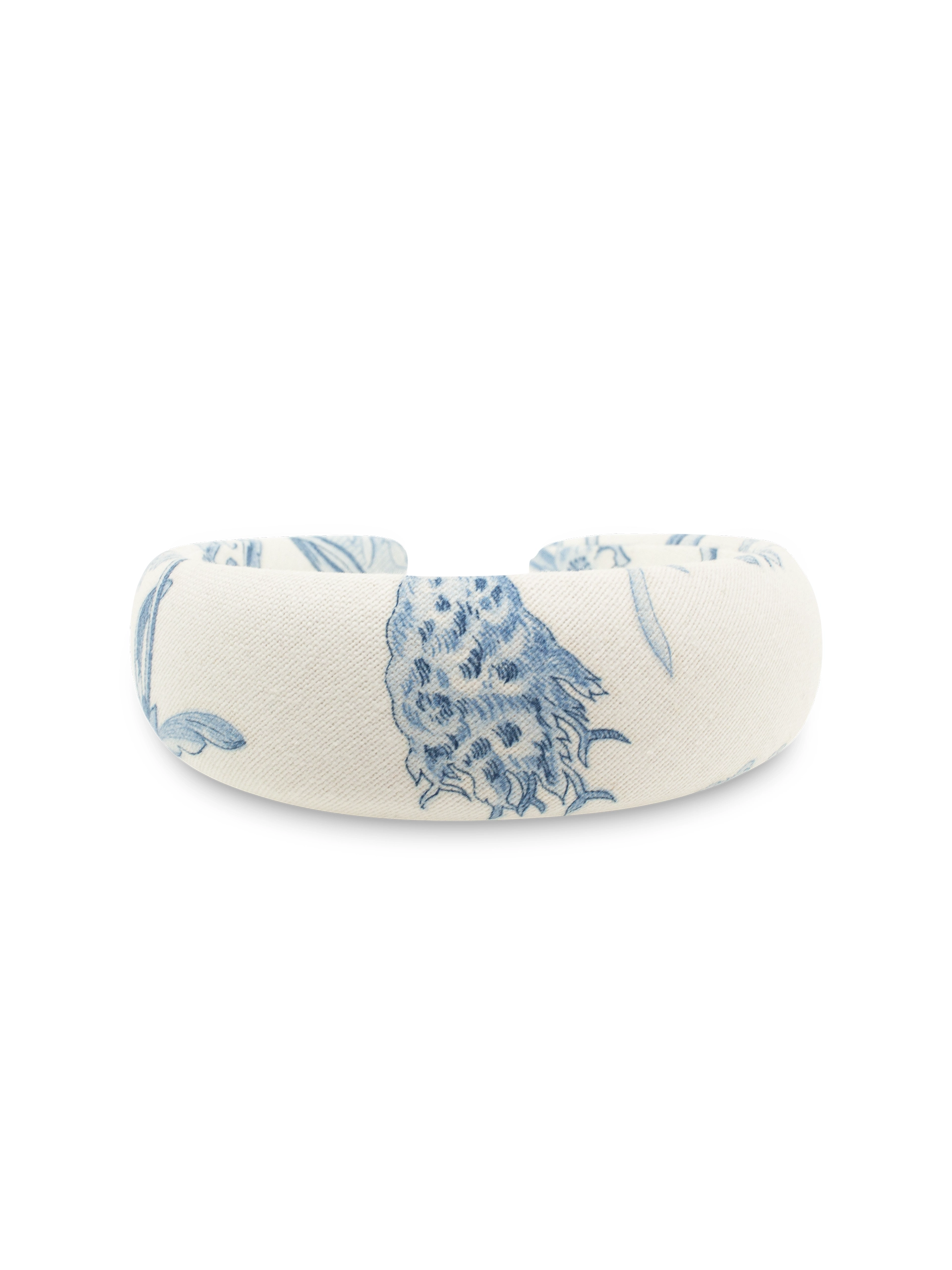 Toile de Jouy Haarreifen blau 3